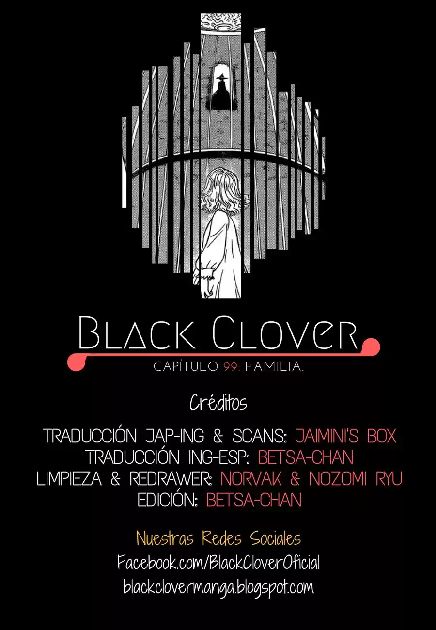 Black Clover Capitulo 99: Familia. página 1