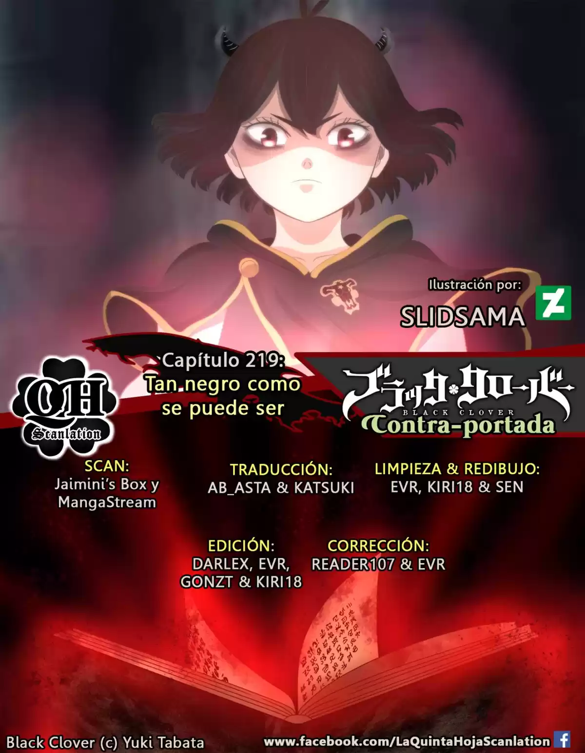 Black Clover Capitulo 219: Tan negro como se puede ser página 15