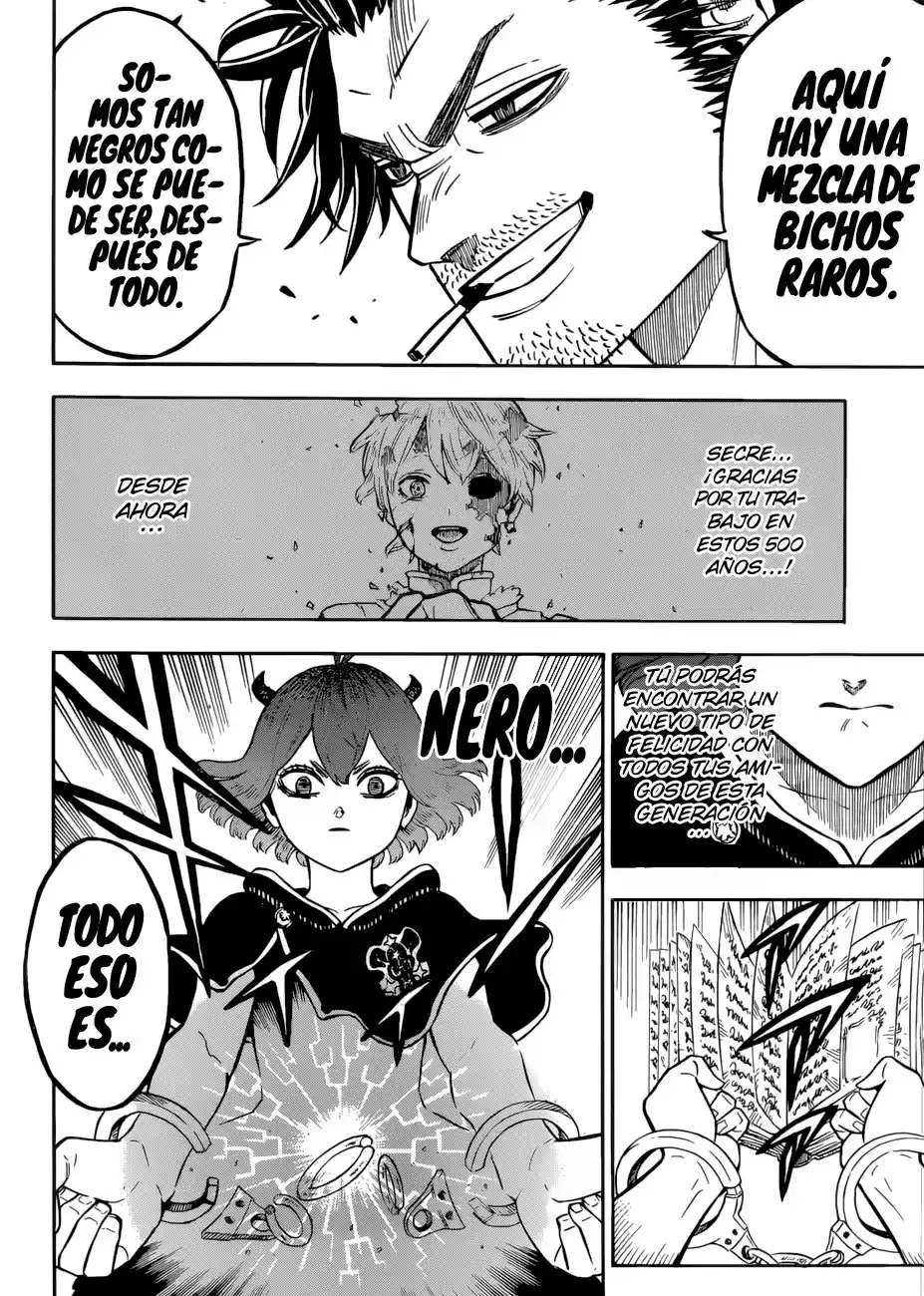 Black Clover Capitulo 219: Tan negro como se puede ser página 5