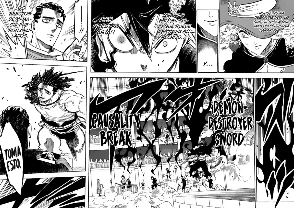 Black Clover Capitulo 219: Tan negro como se puede ser página 9