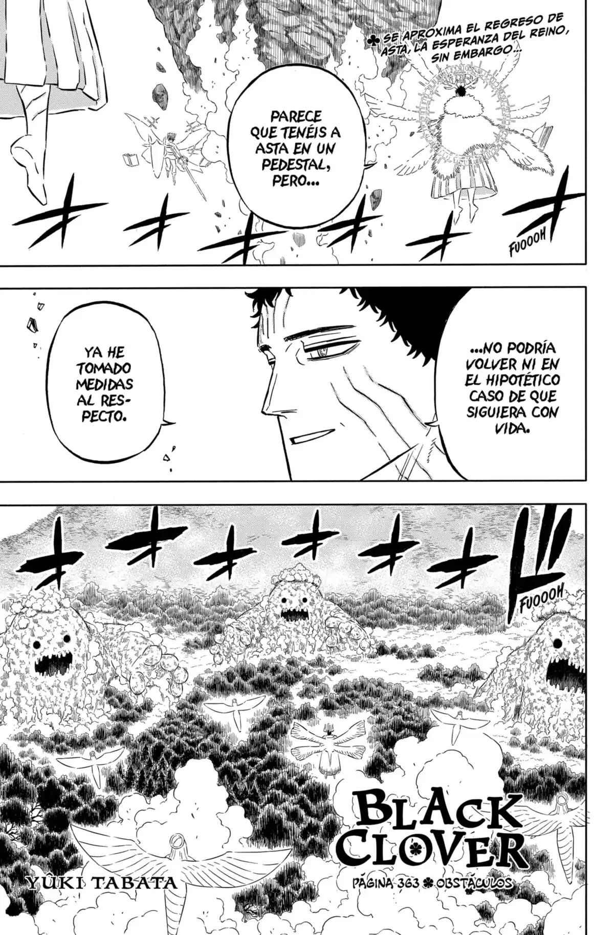 Black Clover Capitulo 363: Obstáculo en el camino página 1