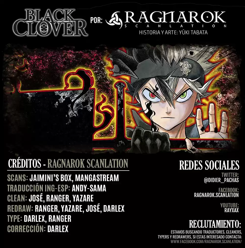 Black Clover Capitulo 162: Rayo de Ira vs Amigos página 1