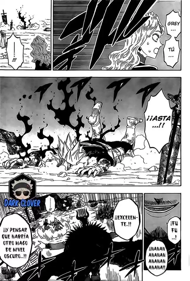 Black Clover Capitulo 244: La cenicienta Grey página 14