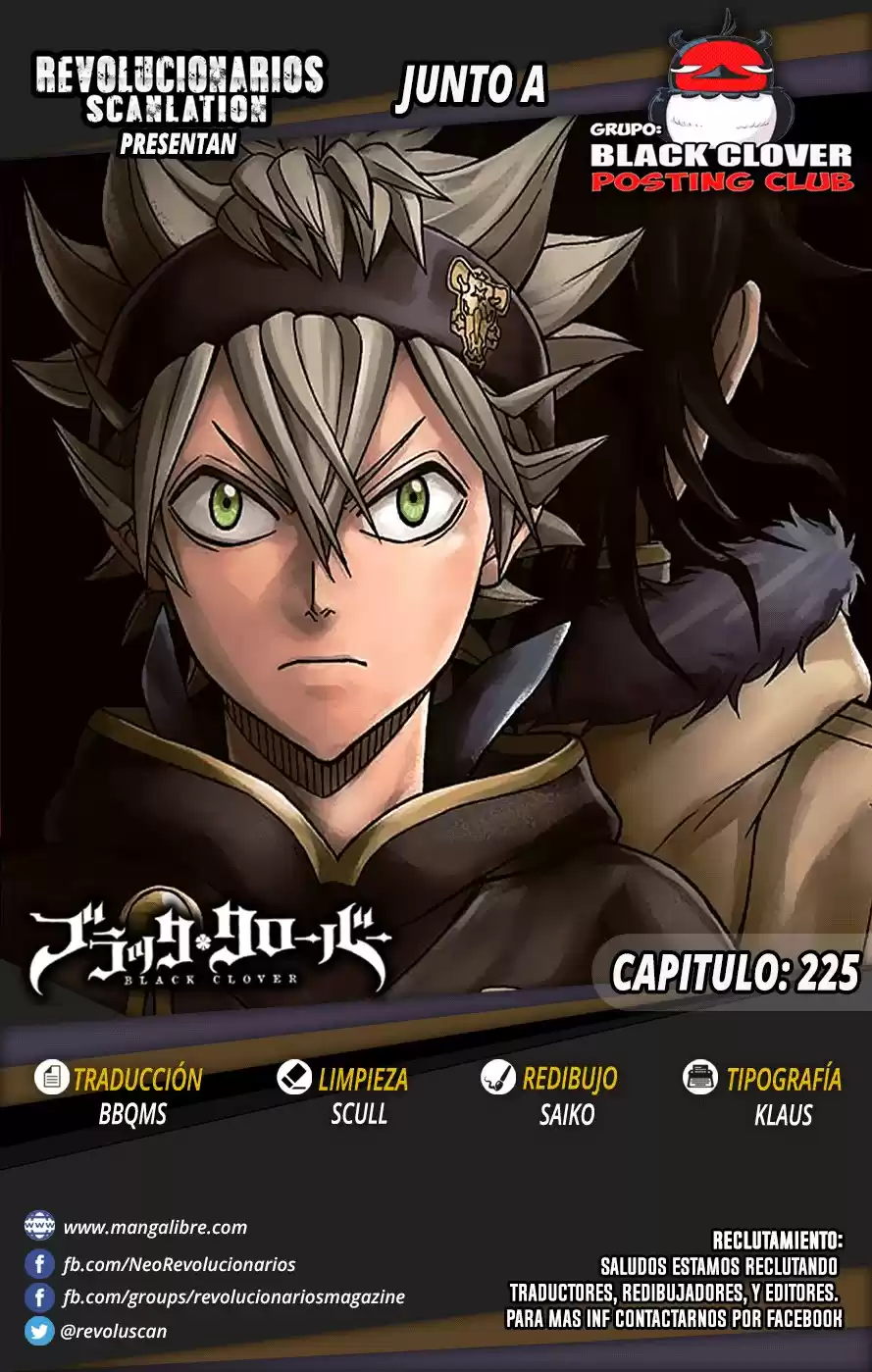 Black Clover Capitulo 225: El Reino del Corazon página 1