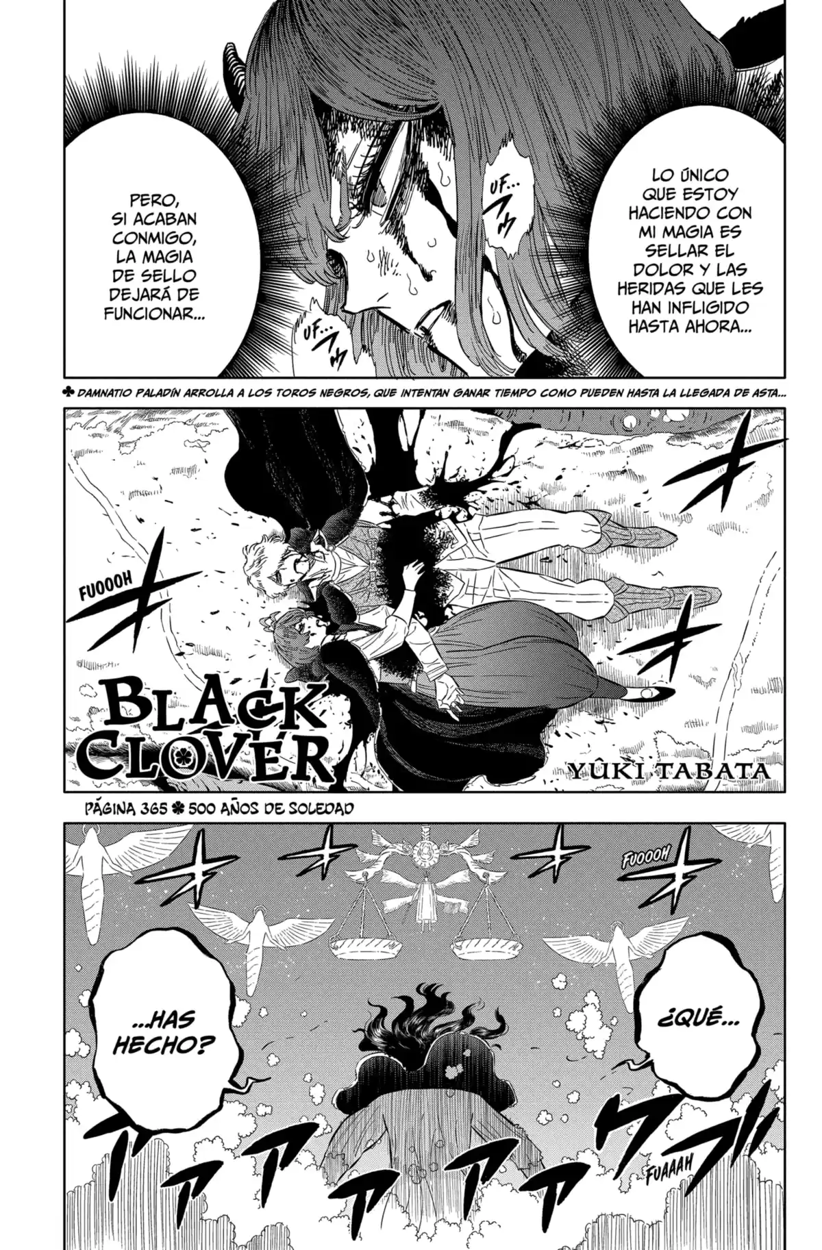 Black Clover Capitulo 365 página 1