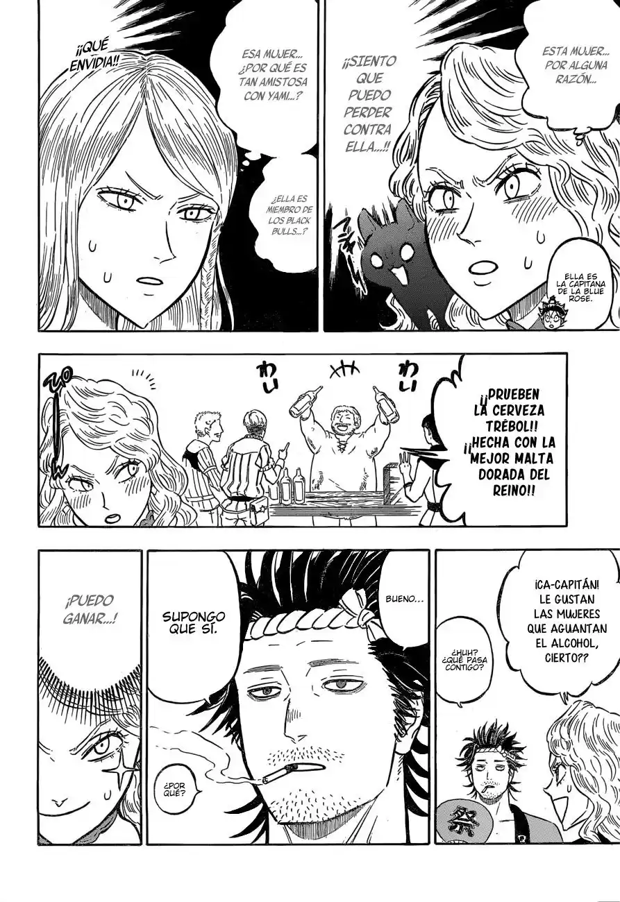 Black Clover Capitulo 104: La melancolía de la doncella de espinas. página 9