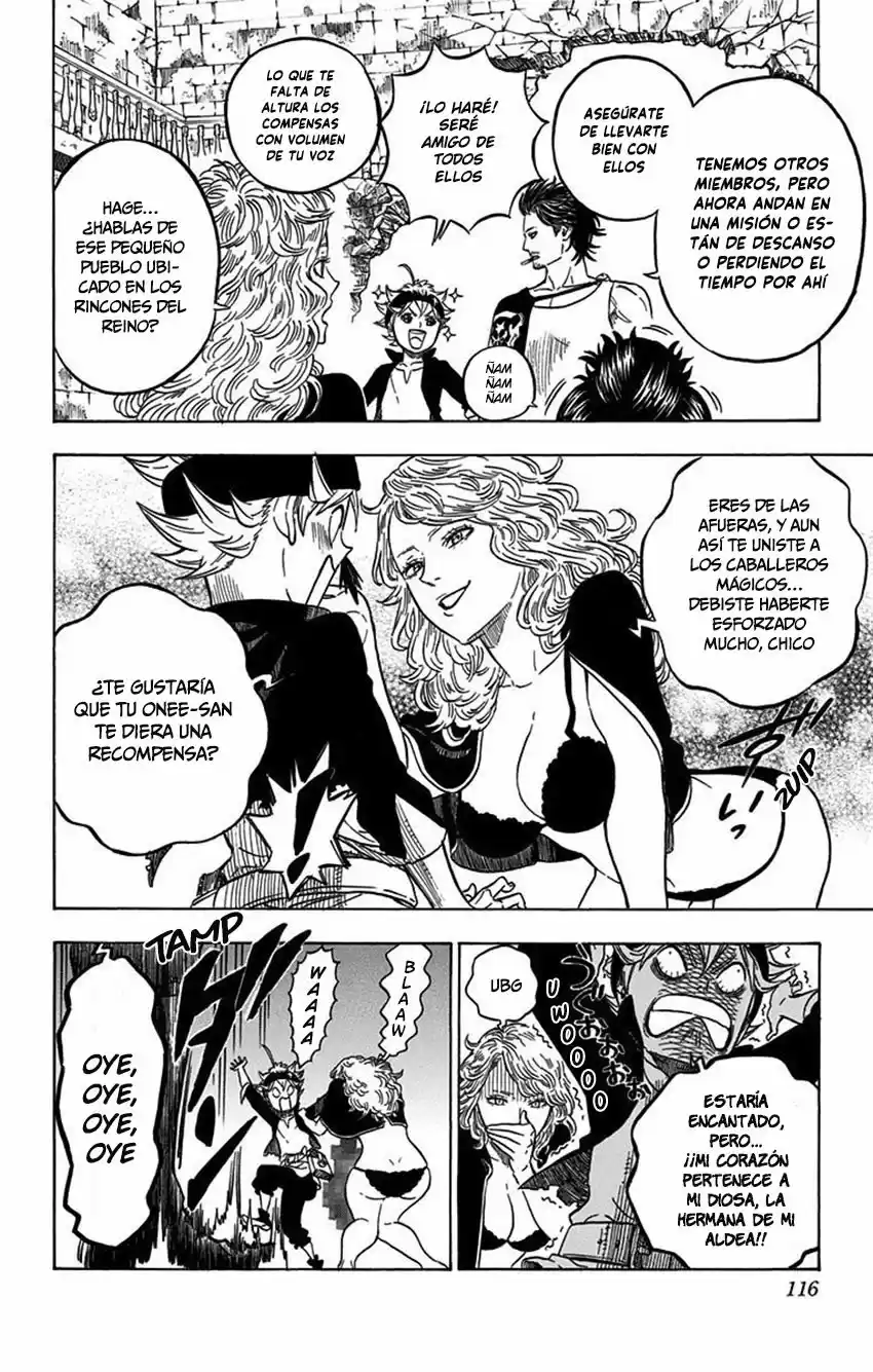 Black Clover Capitulo 4: Black Bulls. página 7