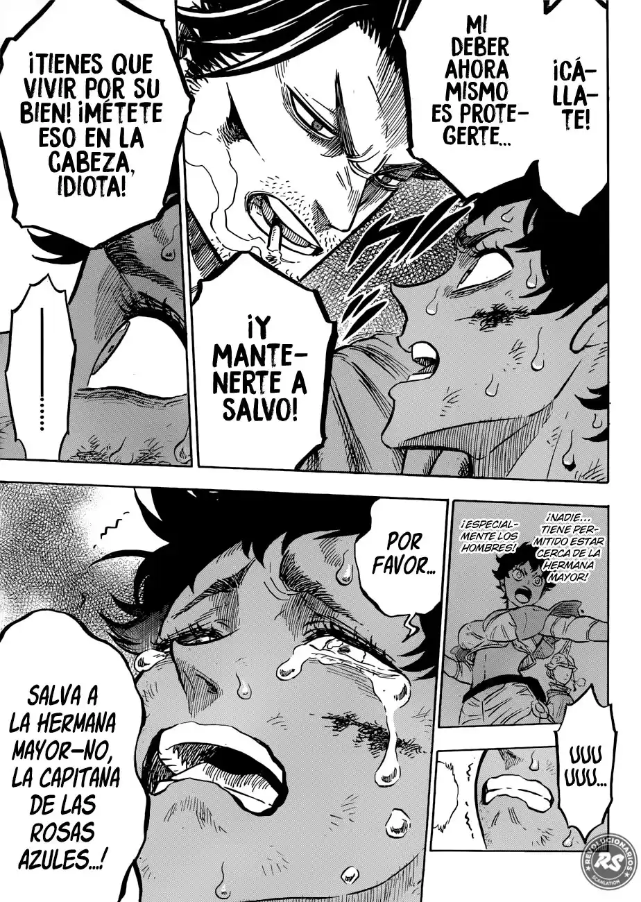 Black Clover Capitulo 169: El Capitán de los Black Bulls Vs La Profunda Rosa Carmesí página 10