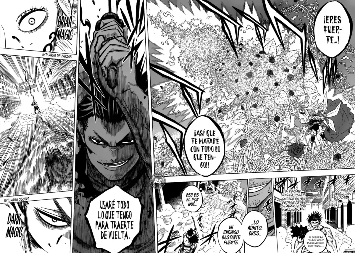 Black Clover Capitulo 169: El Capitán de los Black Bulls Vs La Profunda Rosa Carmesí página 13