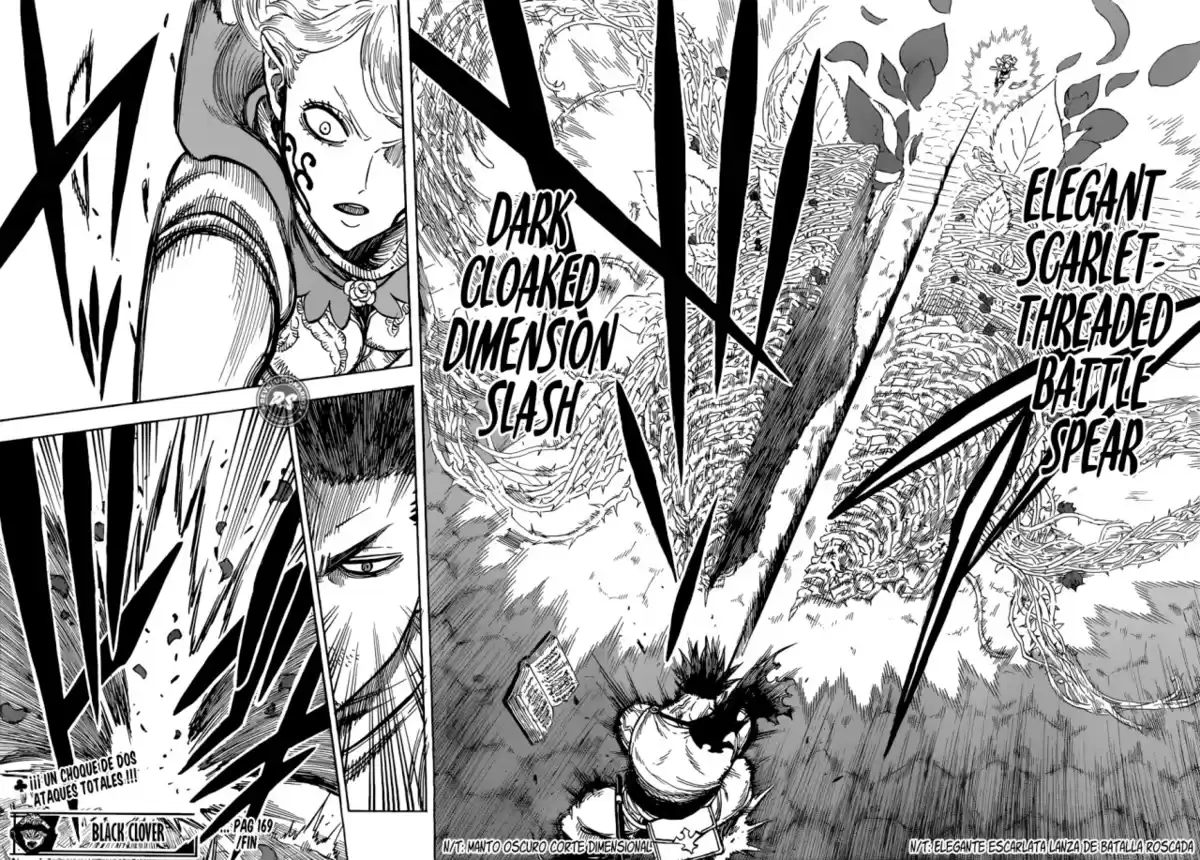 Black Clover Capitulo 169: El Capitán de los Black Bulls Vs La Profunda Rosa Carmesí página 14