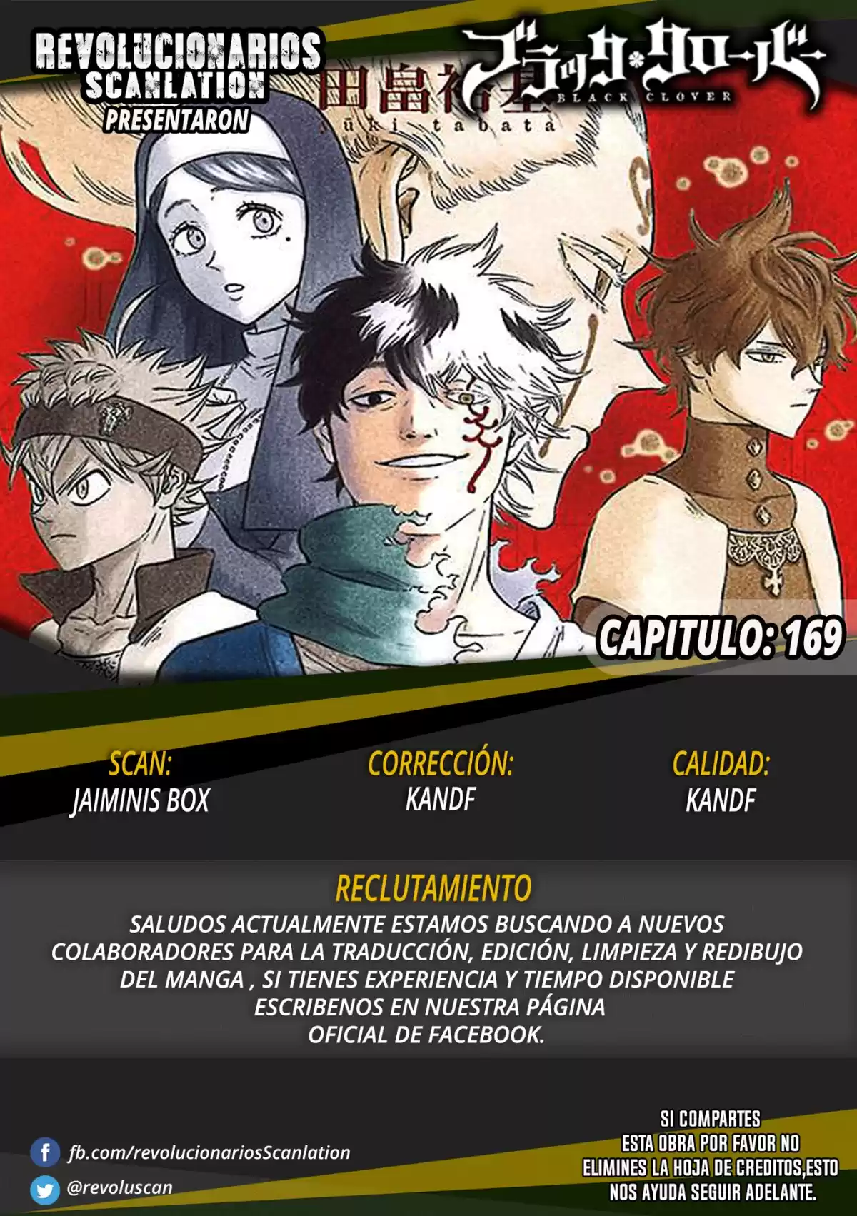 Black Clover Capitulo 169: El Capitán de los Black Bulls Vs La Profunda Rosa Carmesí página 15