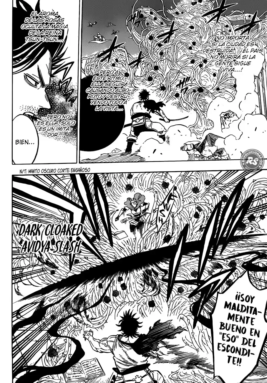 Black Clover Capitulo 169: El Capitán de los Black Bulls Vs La Profunda Rosa Carmesí página 3