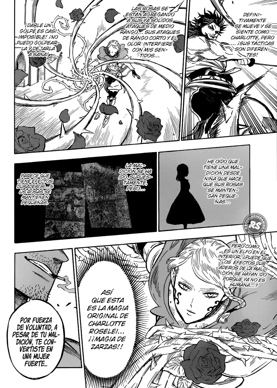 Black Clover Capitulo 169: El Capitán de los Black Bulls Vs La Profunda Rosa Carmesí página 5