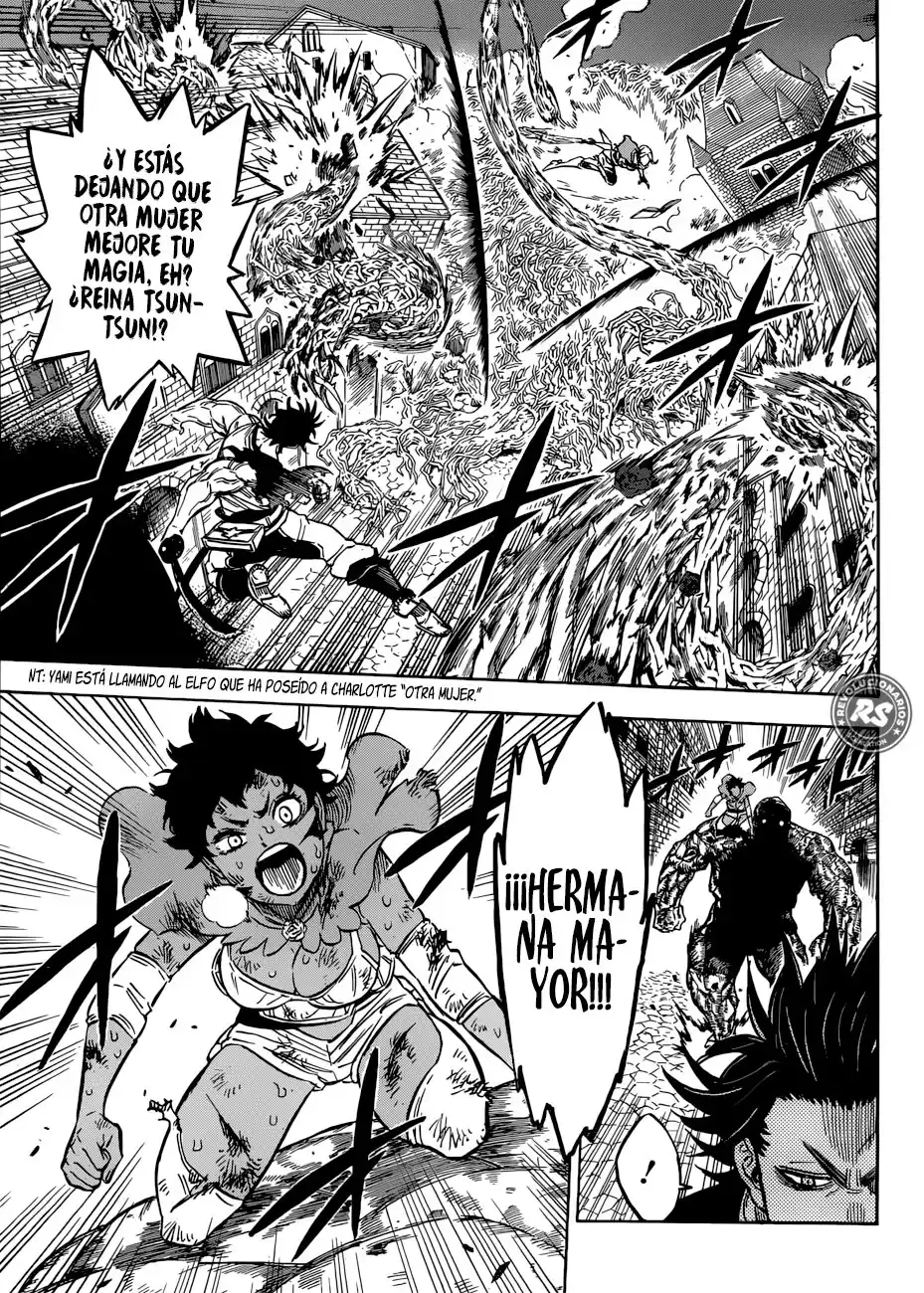 Black Clover Capitulo 169: El Capitán de los Black Bulls Vs La Profunda Rosa Carmesí página 6