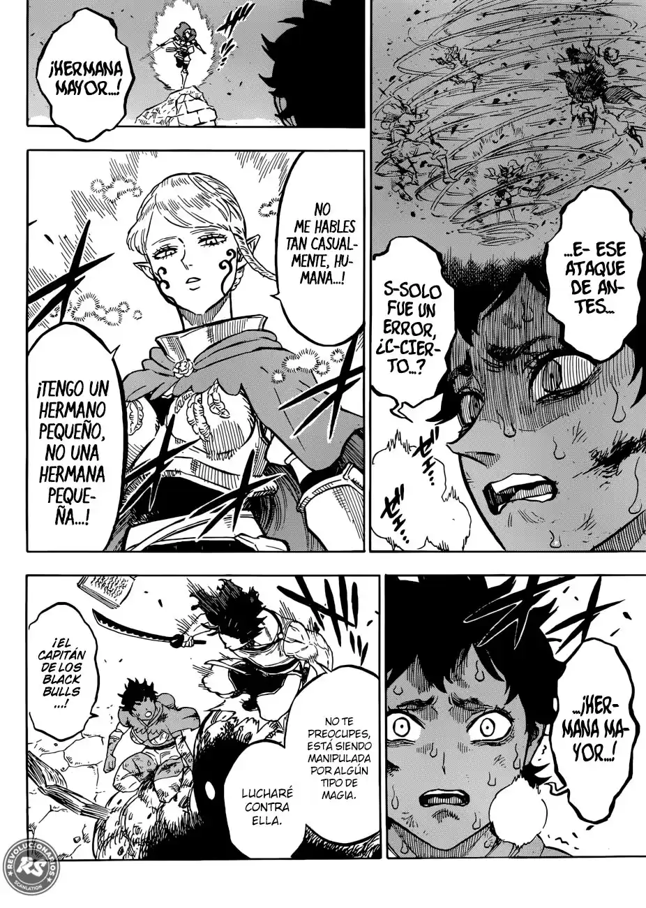 Black Clover Capitulo 169: El Capitán de los Black Bulls Vs La Profunda Rosa Carmesí página 7