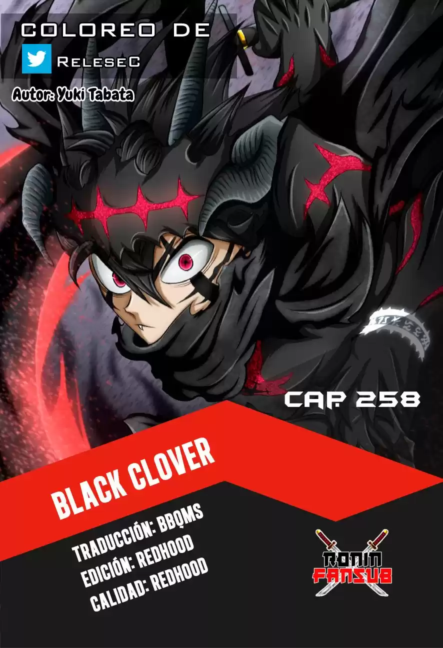 Black Clover Capitulo 258: Juramento oscuro página 1