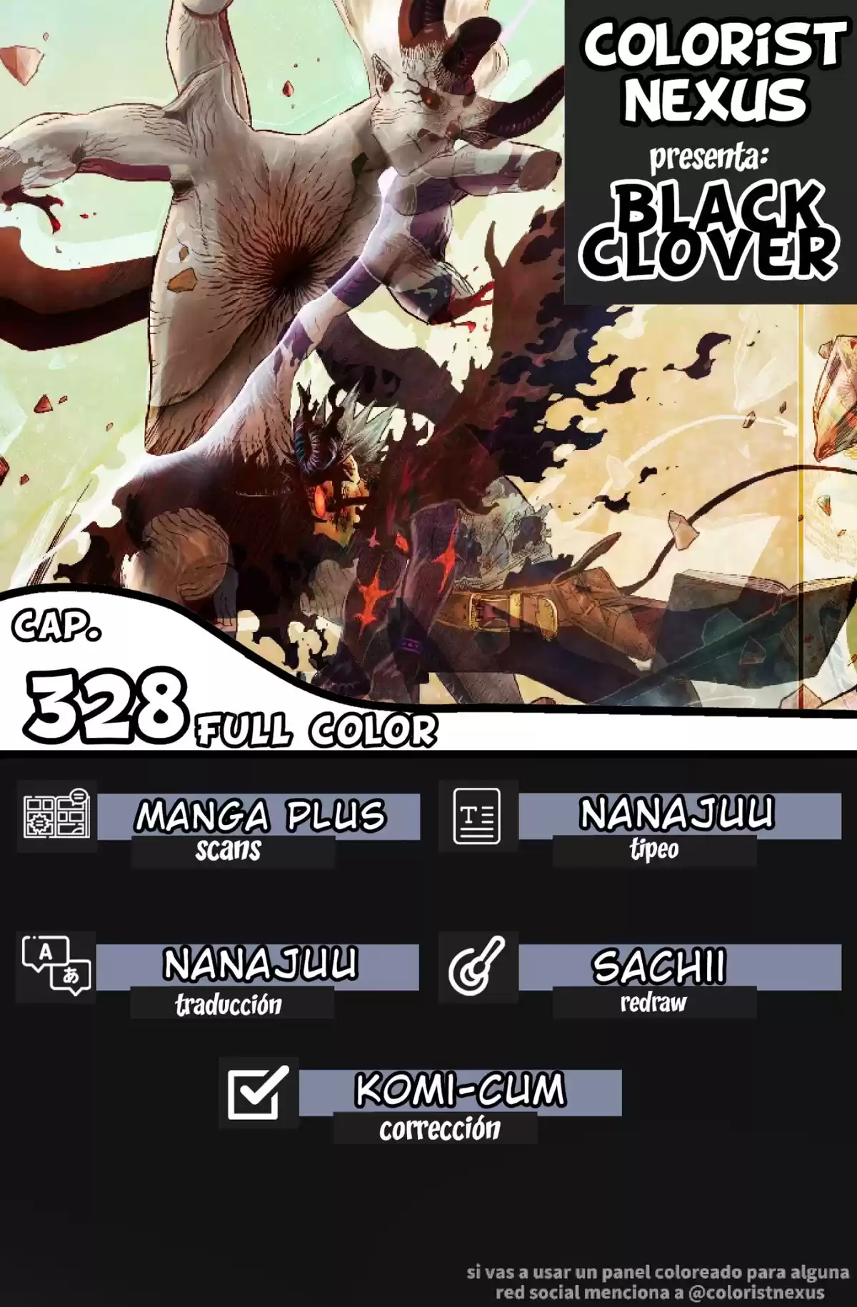 Black Clover Capitulo 328.5: (Fan Color) Siempre página 1