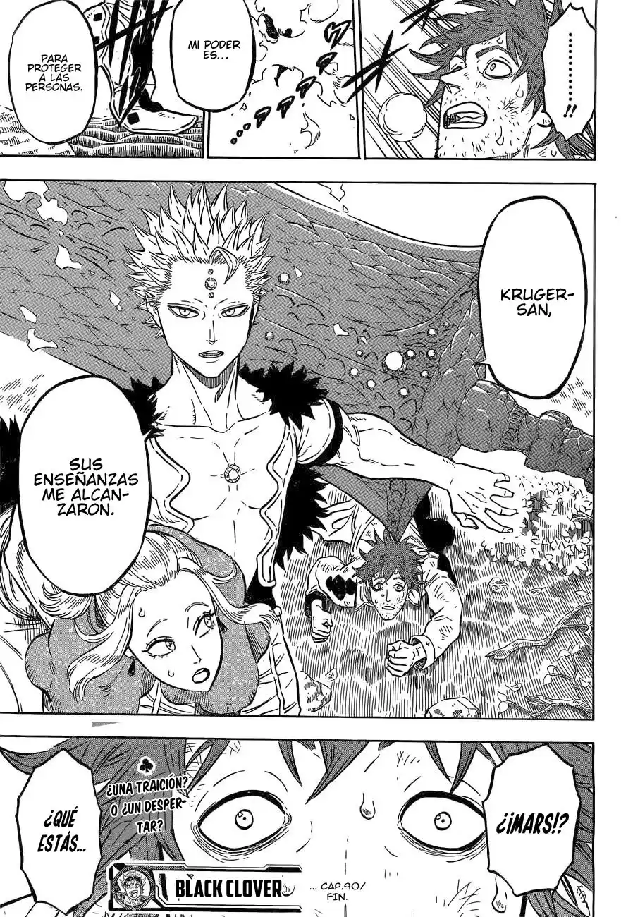 Black Clover Capitulo 90: Estudiantes. página 18