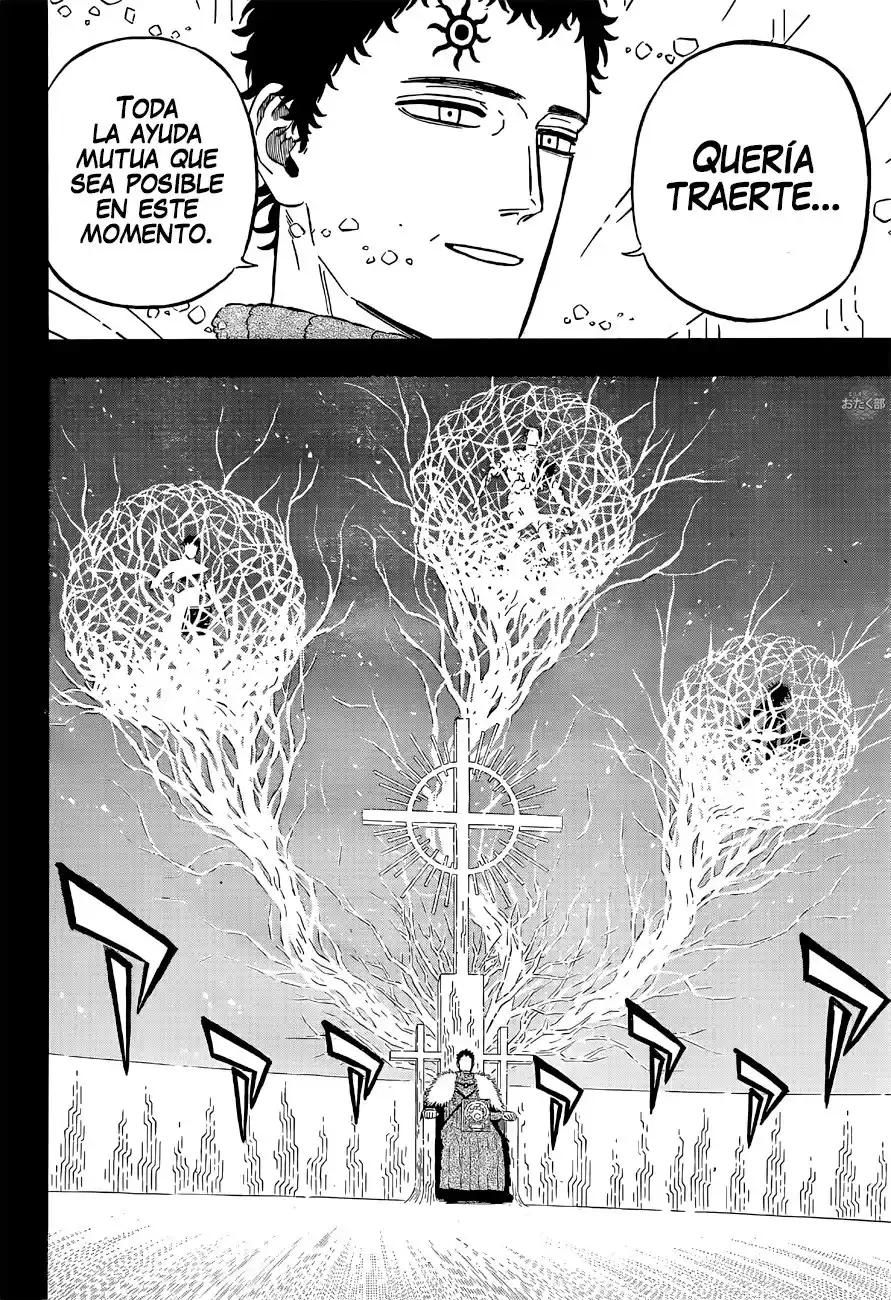 Black Clover Capitulo 344: Venas sagradas retorciéndose página 3