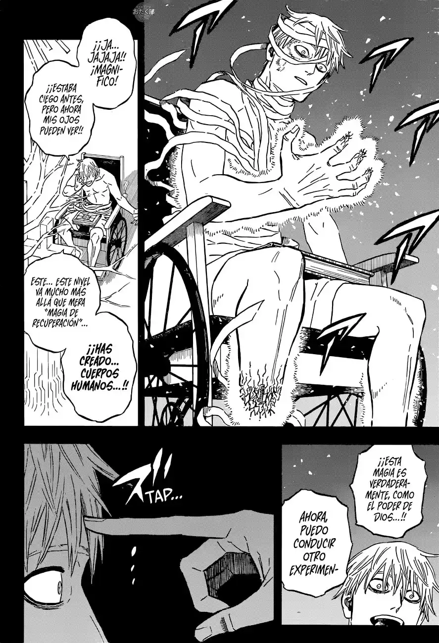 Black Clover Capitulo 344: Venas sagradas retorciéndose página 5