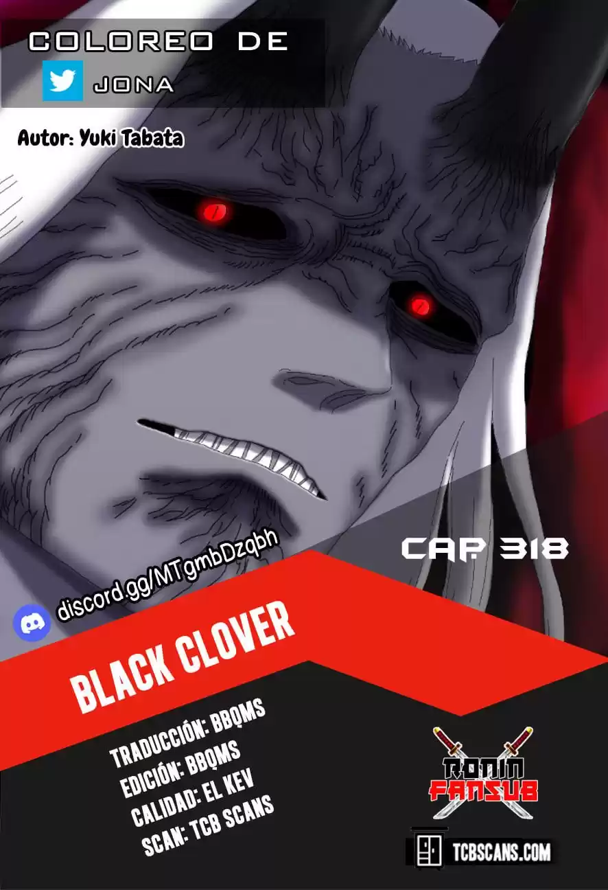 Black Clover Capitulo 318: En presencia del Rey demonio página 1