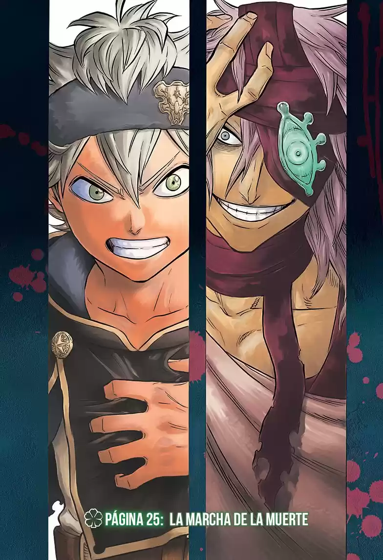 Black Clover Capitulo 25: La marcha de los muertos. página 1