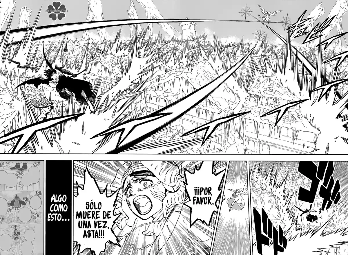 Black Clover Capitulo 349: Asta VS La Hermana Lily página 11