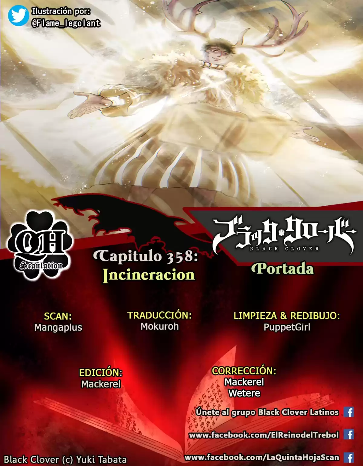 Black Clover Capitulo 358: Incineración página 1