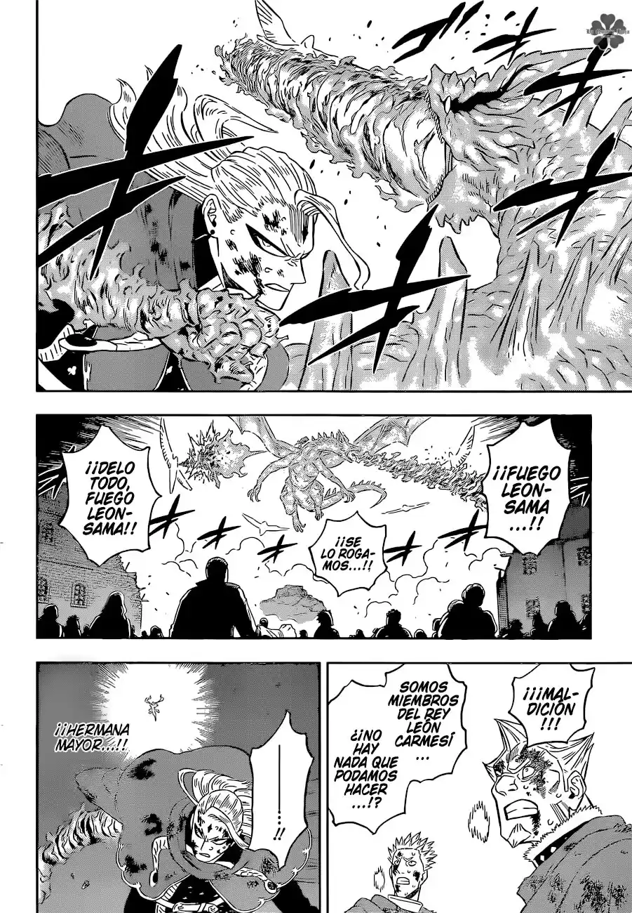 Black Clover Capitulo 358: Incineración página 6