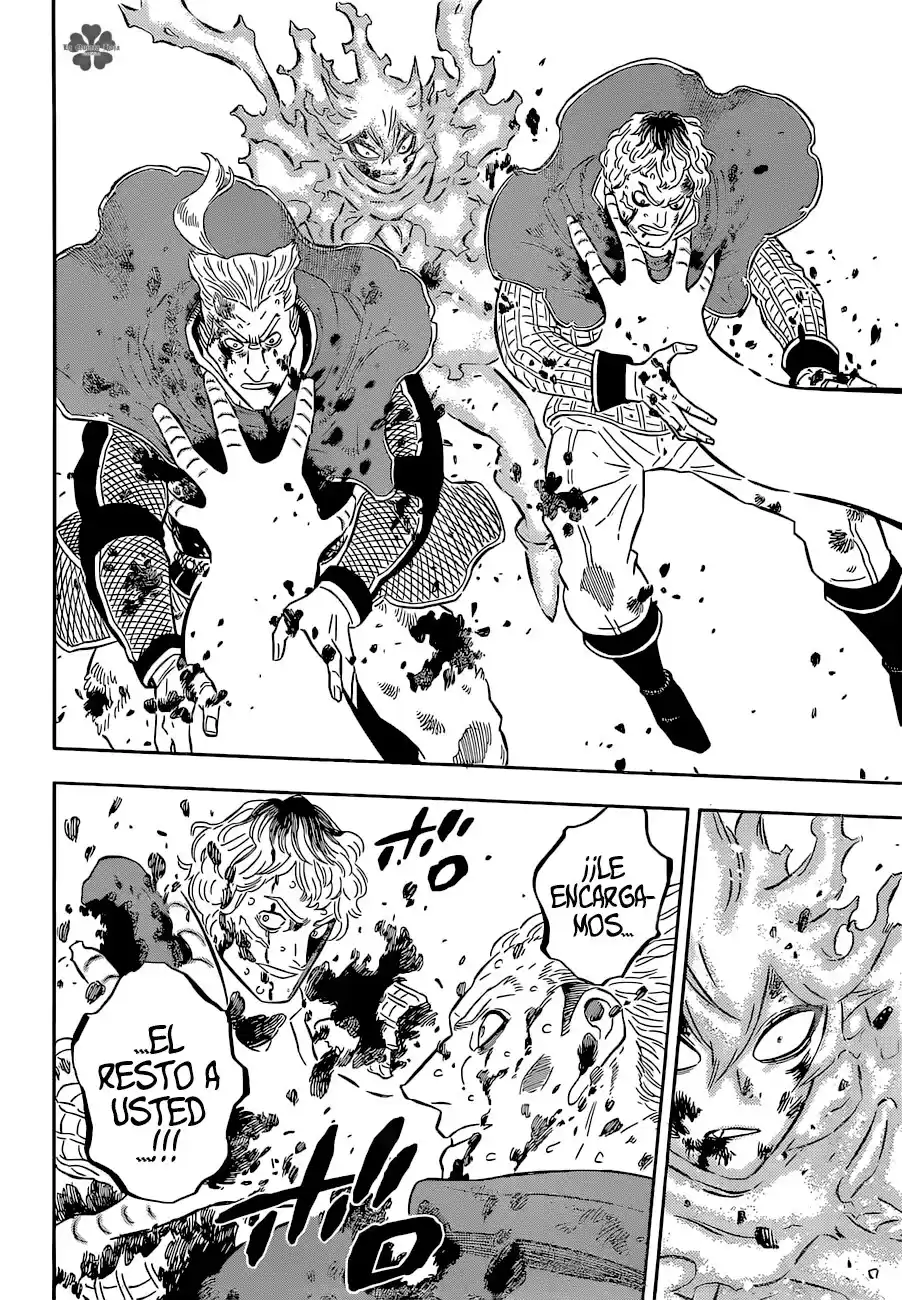 Black Clover Capitulo 358: Incineración página 8