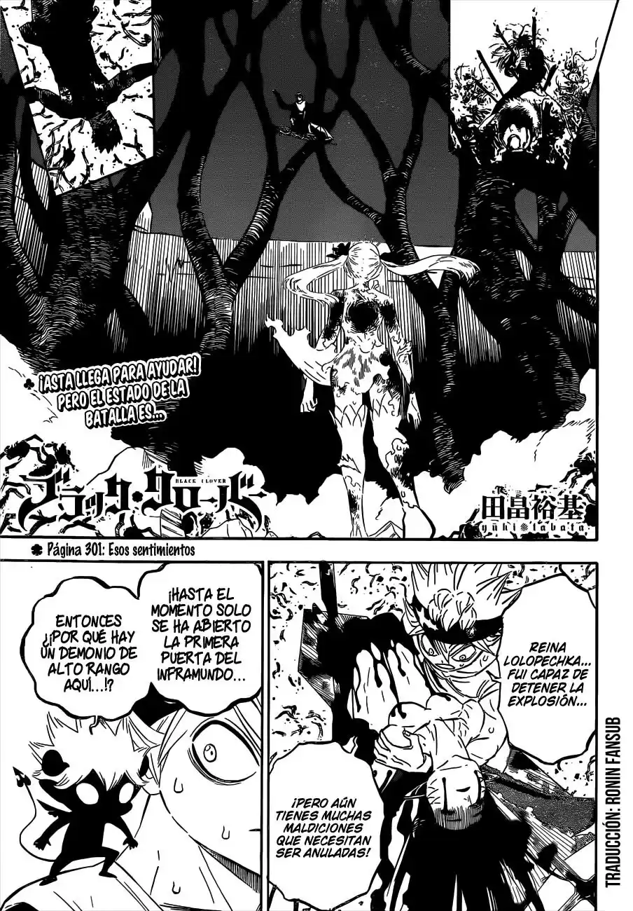 Black Clover Capitulo 301: Esos sentimientos página 2