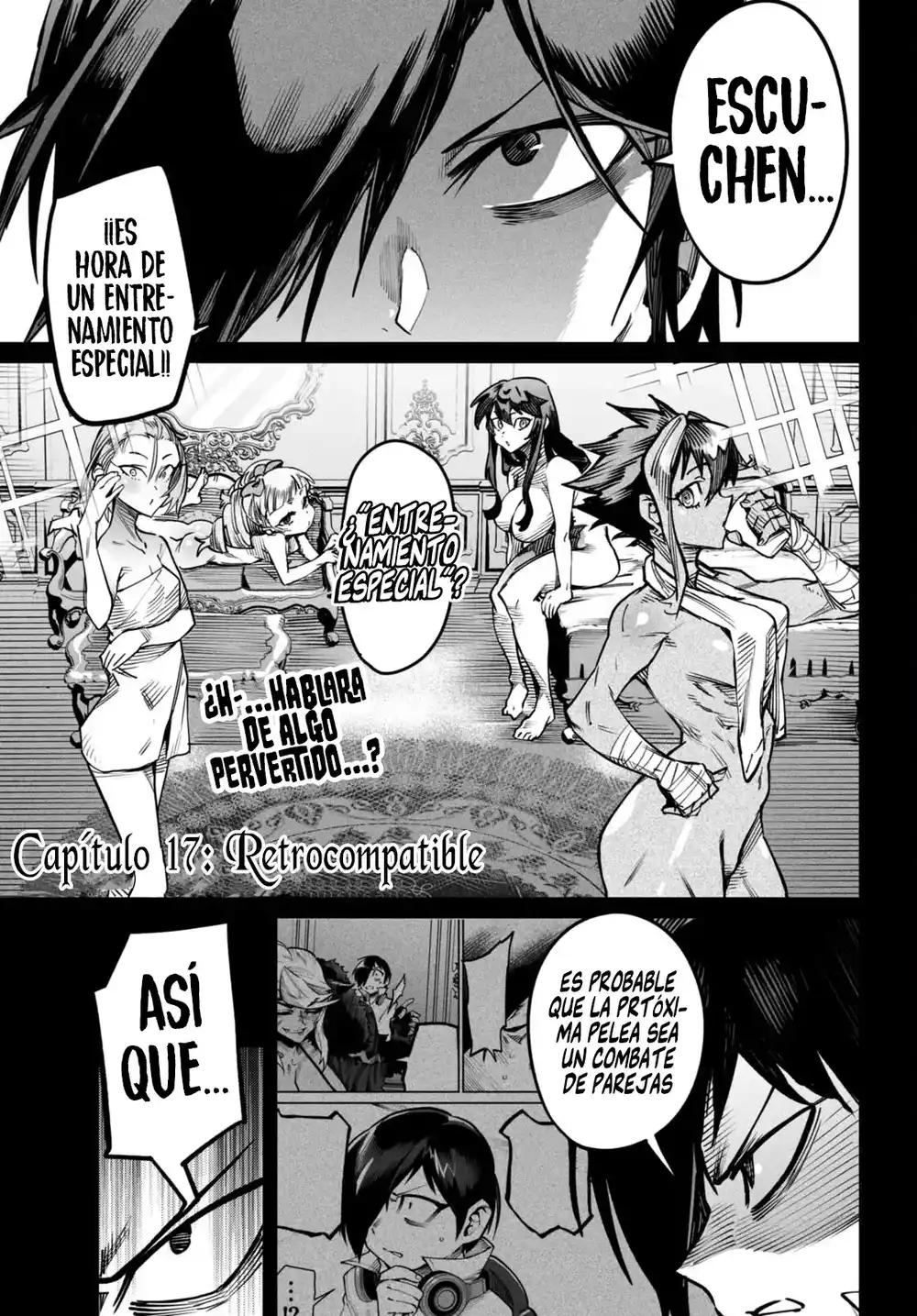 REENCARNADO EN UN COLISEO ~UTILIZANDO LA HABILIDAD MÁS DÉBIL PARA DERROTAR A LAS MUJERES MÁS FUERTES Y CREAR UN HAREM DE ESCLAVAS~ Capitulo 17: Retrocompatible página 5