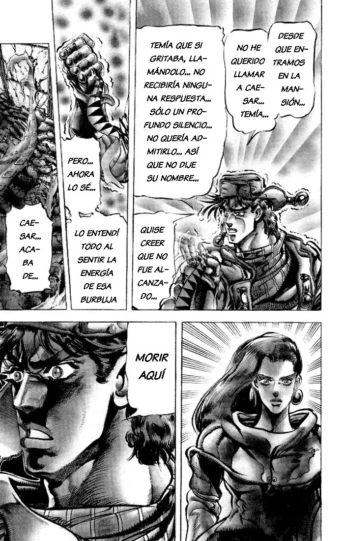 JoJo's Bizarre Adventure Parte 2: Battle Tendency Capitulo 49: Caesar: Una Juventud Solitaria, Parte 6 página 8