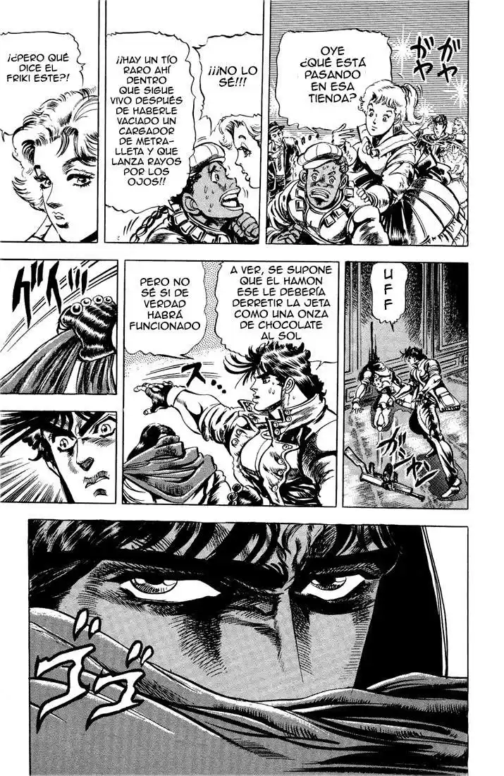 JoJo's Bizarre Adventure Parte 2: Battle Tendency Capitulo 6: Straizo vs. Joseph, Parte 3 página 3