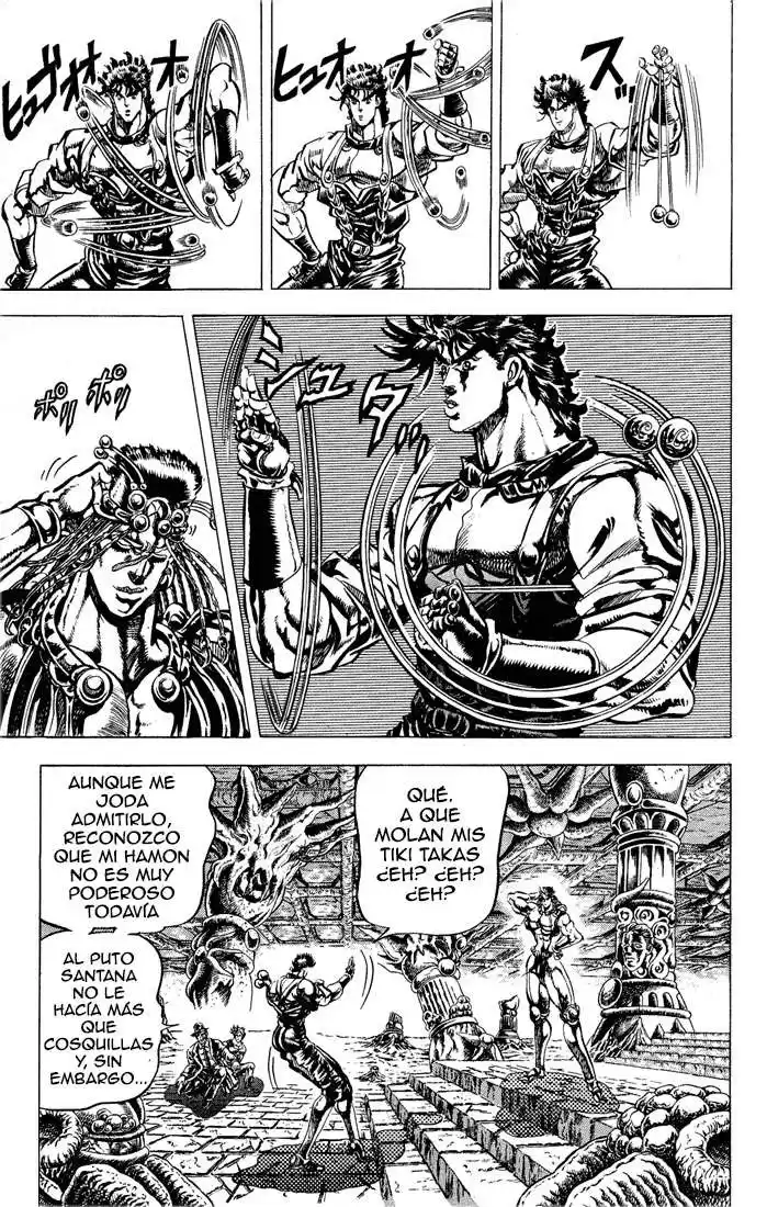 JoJo's Bizarre Adventure Parte 2: Battle Tendency Capitulo 24: Los Guerreros Definitivos de la Antigüedad, Parte 4 página 4