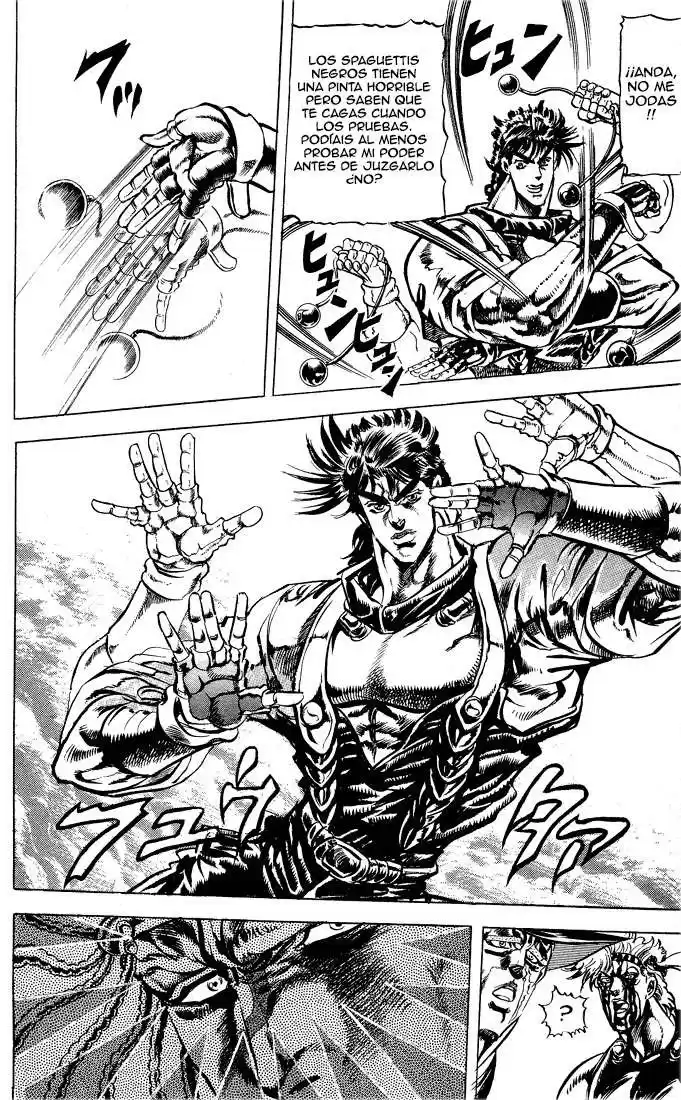 JoJo's Bizarre Adventure Parte 2: Battle Tendency Capitulo 24: Los Guerreros Definitivos de la Antigüedad, Parte 4 página 7