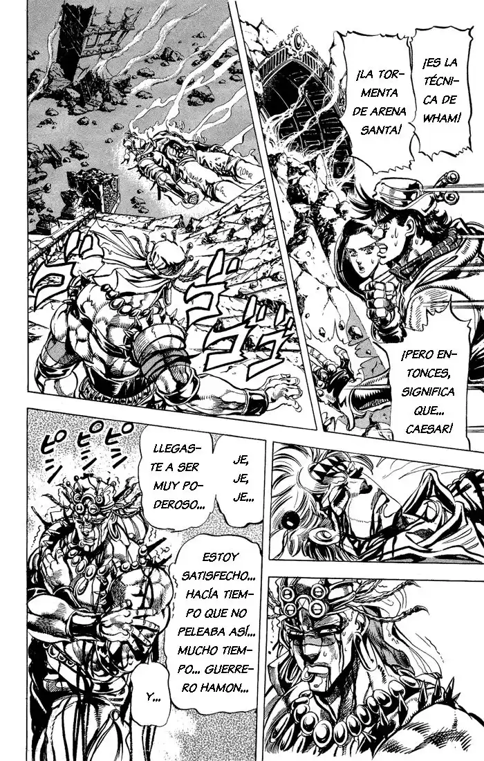 JoJo's Bizarre Adventure Parte 2: Battle Tendency Capitulo 48: Caesar: Una Juventud Solitaria, Parte 5 página 4