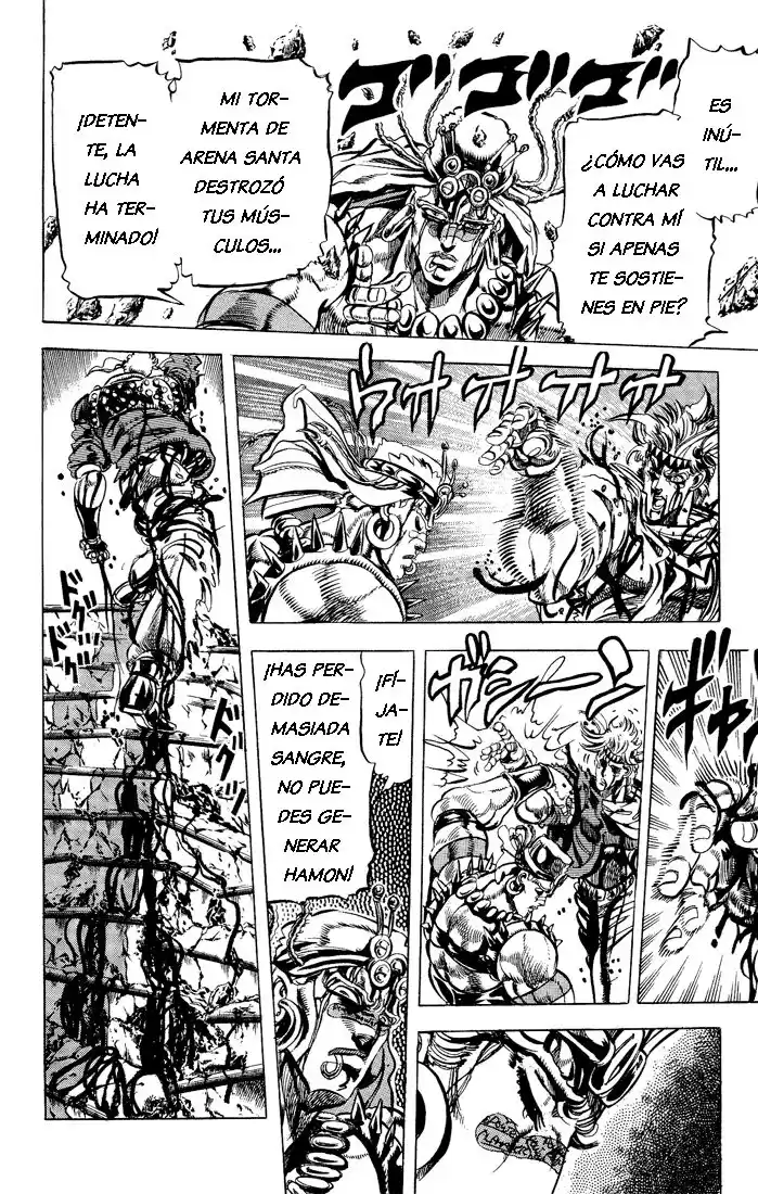 JoJo's Bizarre Adventure Parte 2: Battle Tendency Capitulo 48: Caesar: Una Juventud Solitaria, Parte 5 página 8