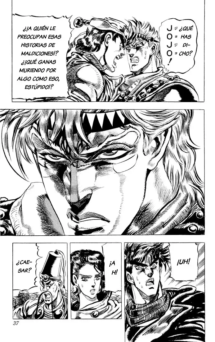 JoJo's Bizarre Adventure Parte 2: Battle Tendency Capitulo 44: Caesar: Una Juventud Solitaria, Parte 1 página 10