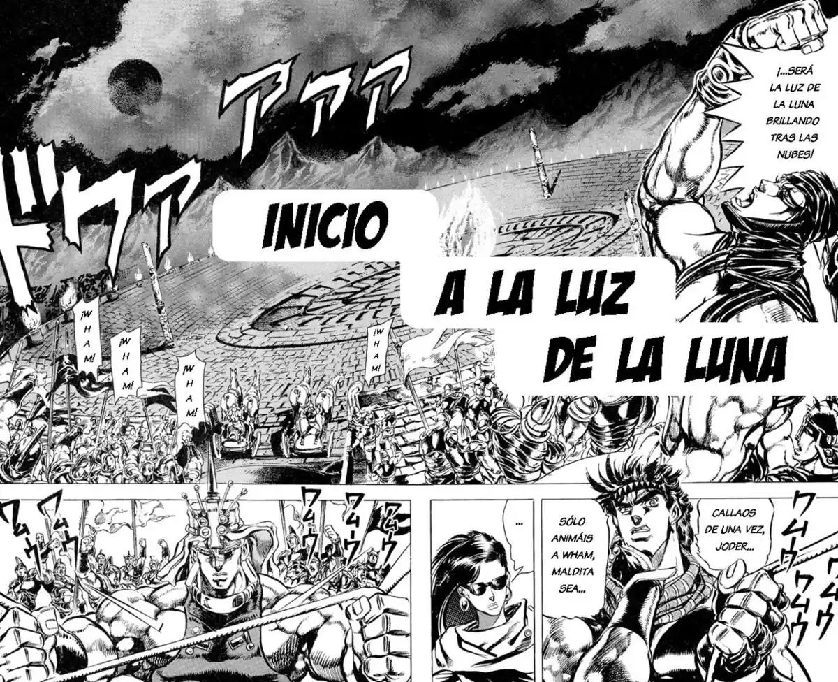 JoJo's Bizarre Adventure Parte 2: Battle Tendency Capitulo 54: El Viento, El Carro y Wamuu, Parte 4 página 2