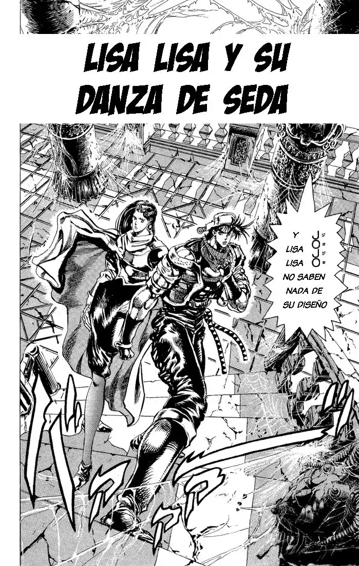 JoJo's Bizarre Adventure Parte 2: Battle Tendency Capitulo 50: Subiendo por el Hotel Fortificado página 2