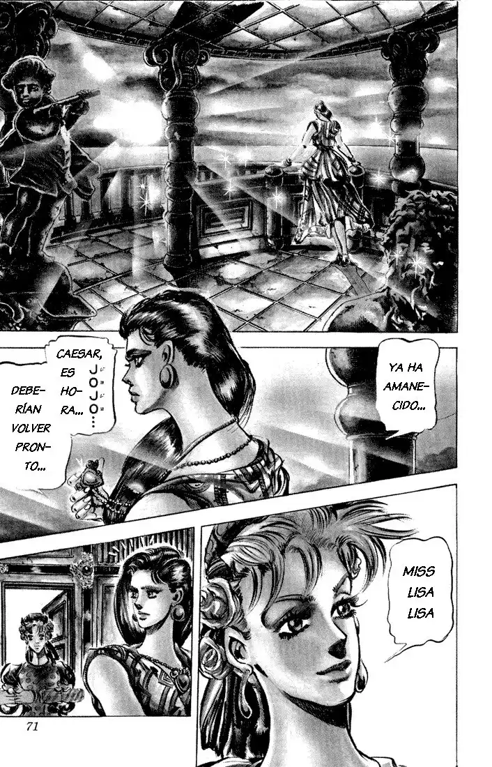 JoJo's Bizarre Adventure Parte 2: Battle Tendency Capitulo 37: Los Restos Acechan, Parte 1 página 4