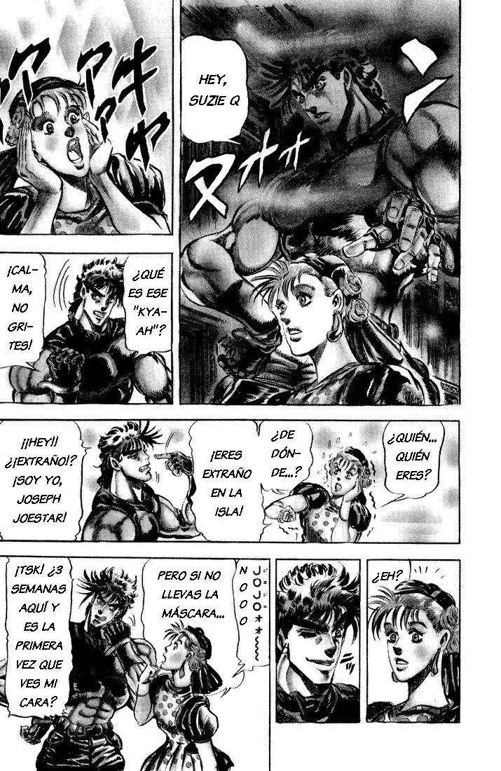 JoJo's Bizarre Adventure Parte 2: Battle Tendency Capitulo 37: Los Restos Acechan, Parte 1 página 8