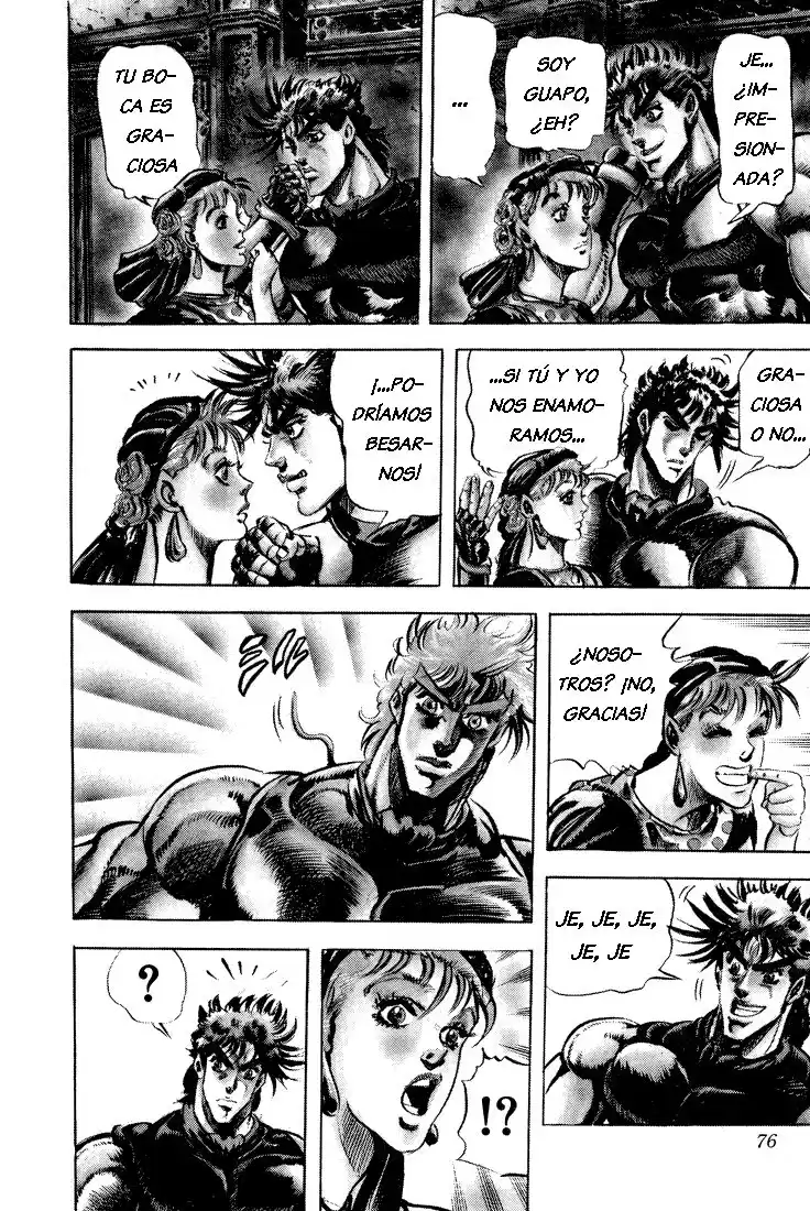 JoJo's Bizarre Adventure Parte 2: Battle Tendency Capitulo 37: Los Restos Acechan, Parte 1 página 9