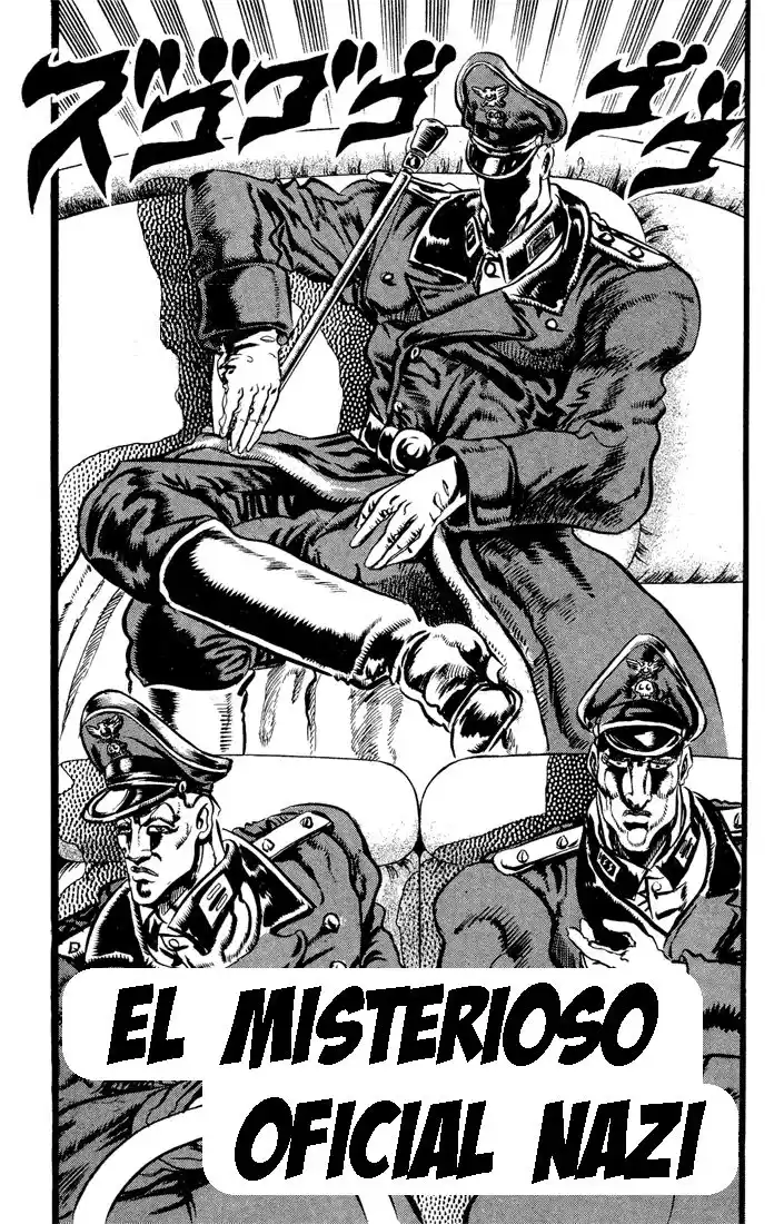 JoJo's Bizarre Adventure Parte 2: Battle Tendency Capitulo 40: La Unidad de Stroheim Contraataca, Parte 2 página 3