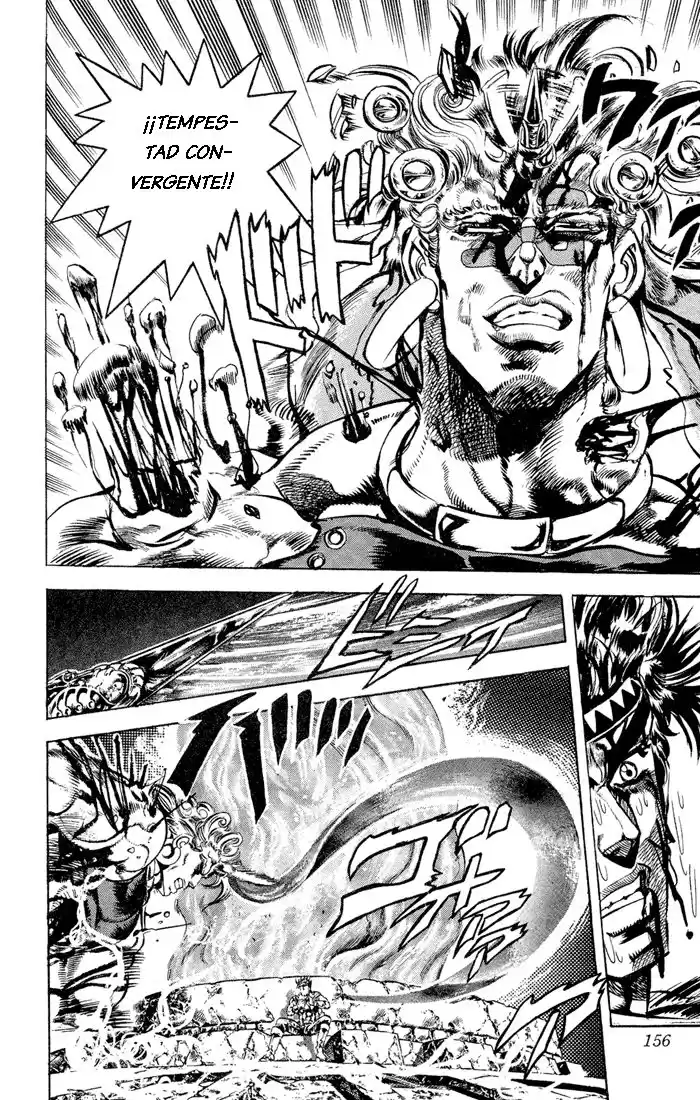 JoJo's Bizarre Adventure Parte 2: Battle Tendency Capitulo 59: El Viento, El Carro y Wamuu, Parte 9 página 8