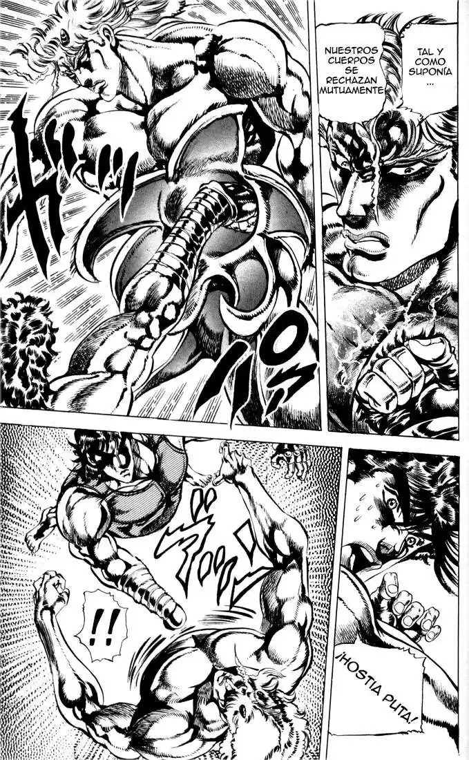 JoJo's Bizarre Adventure Parte 2: Battle Tendency Capitulo 15: El Hombre del Pilar, Santana, Parte 6 página 3