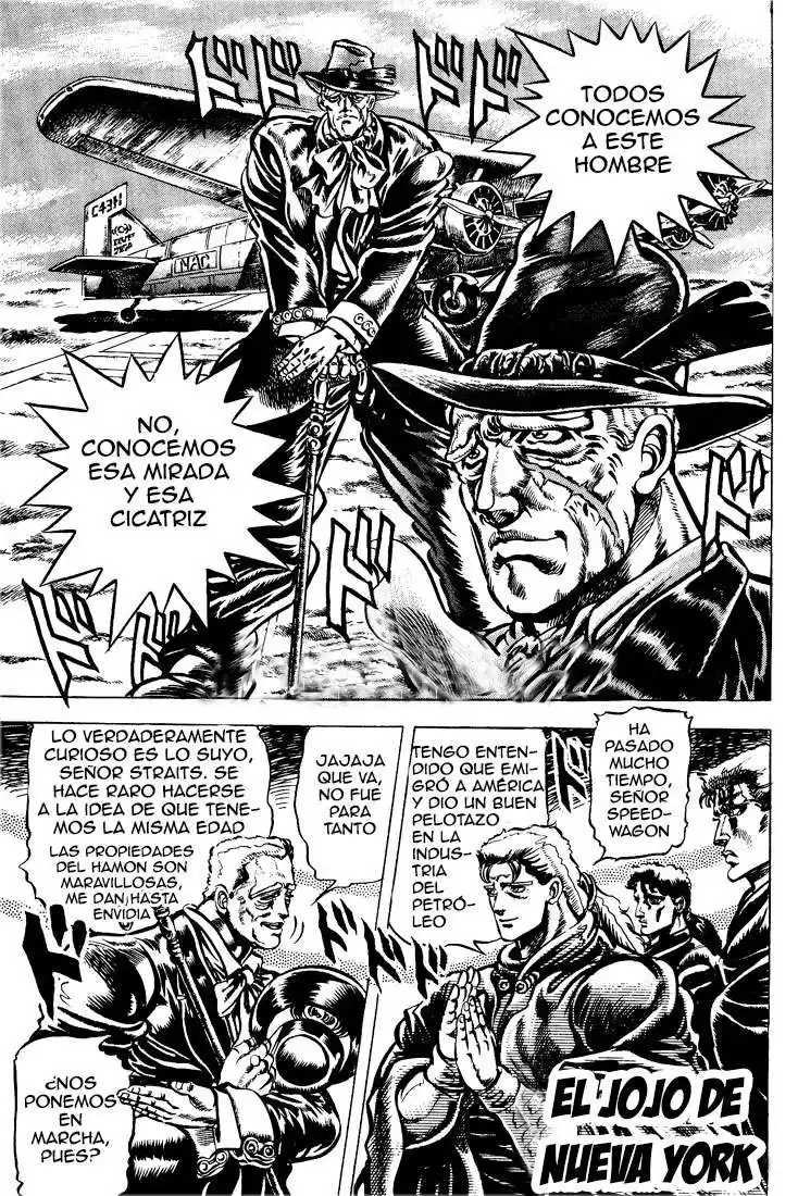 JoJo's Bizarre Adventure Parte 2: Battle Tendency Capitulo 1: Joseph Joestar de Nueva York, Parte 1 página 1