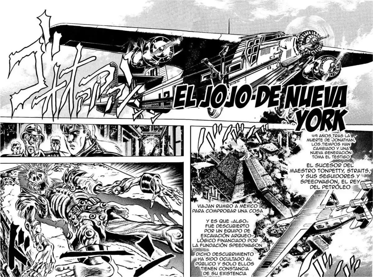 JoJo's Bizarre Adventure Parte 2: Battle Tendency Capitulo 1: Joseph Joestar de Nueva York, Parte 1 página 2