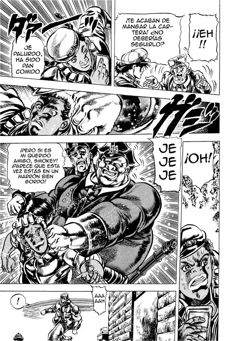 JoJo's Bizarre Adventure Parte 2: Battle Tendency Capitulo 1: Joseph Joestar de Nueva York, Parte 1 página 6